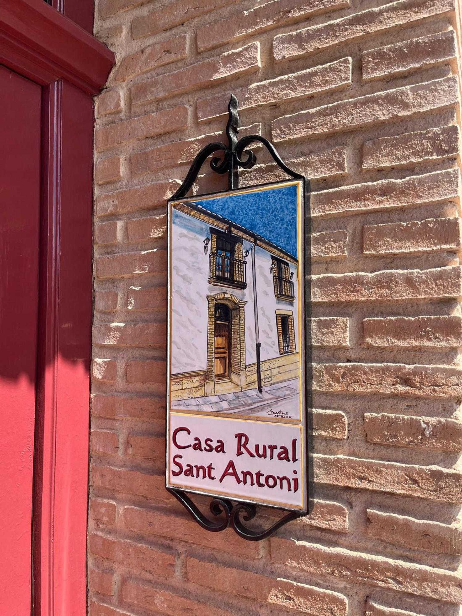 Casa Rural Sant Antoni Biar Eksteriør bilde
